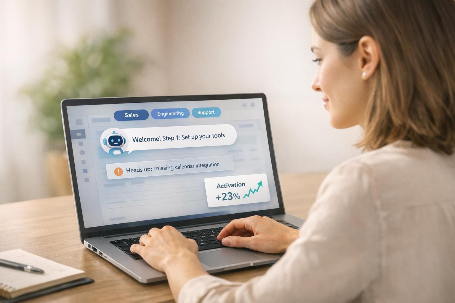 Interactive Onboarding with AI: Use Cases