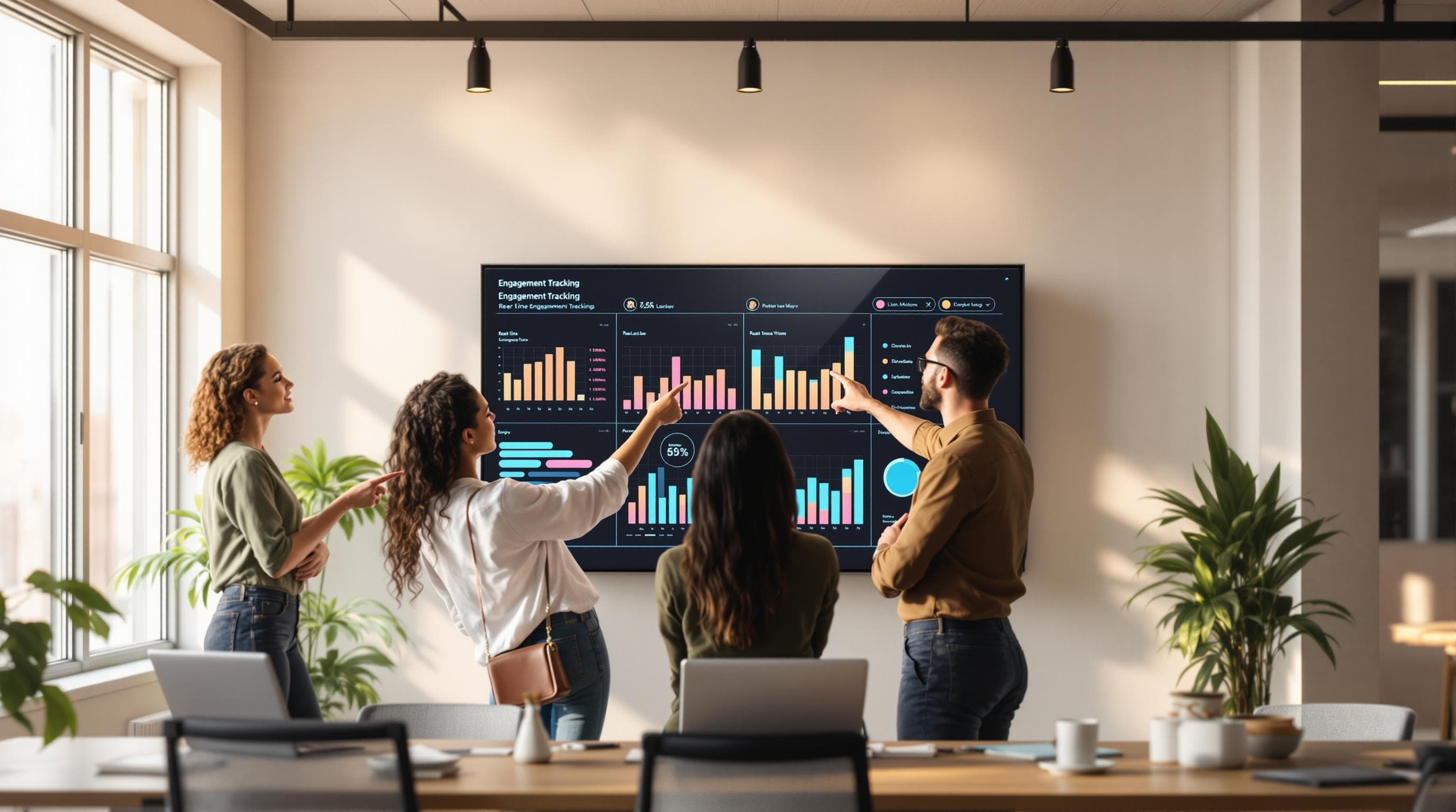 Interactive Content and Real-Time Engagement Tracking